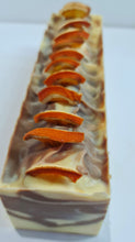 Load image into Gallery viewer, MIXED SET OF THREE SOAPS. LAVENDER PEPPERMINT CAMPER. CHARCOAL ACTIVATED. ORANGE BLOSSOM.