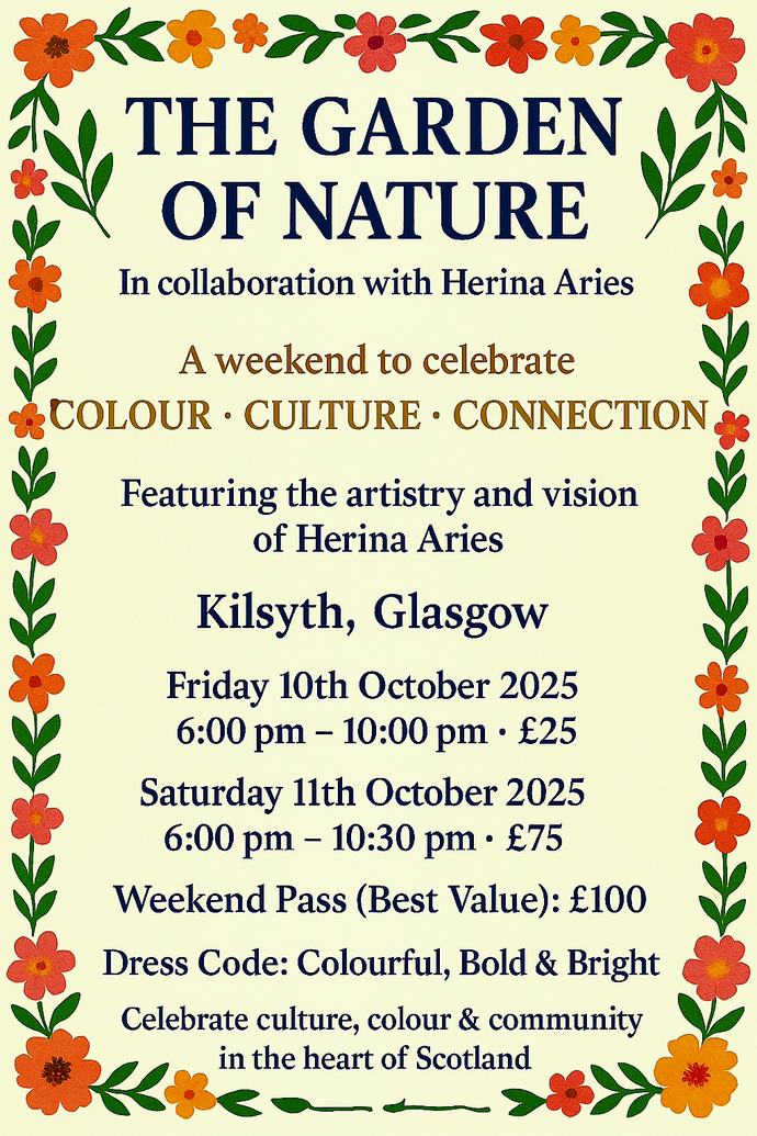 Herina Aries In Collaboration with The Garden of Nature